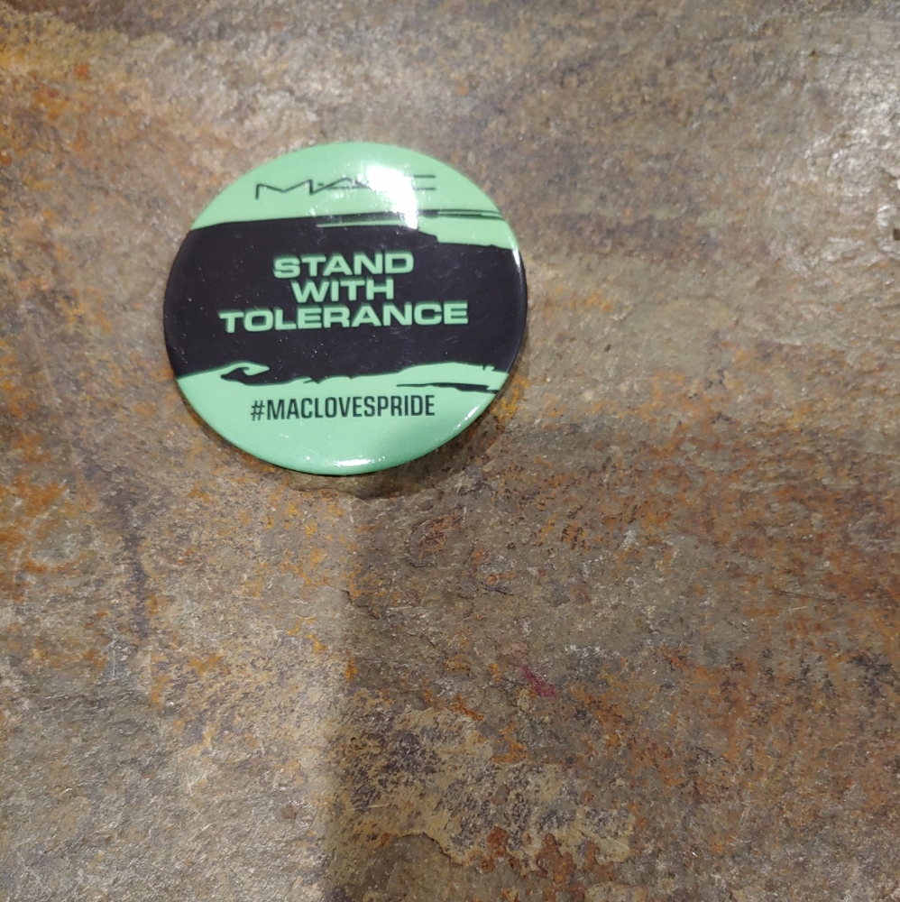 Mac cosmetics pride pin